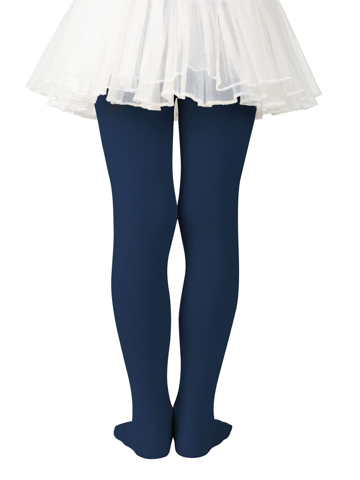 Century Star Girls Ballet Tights - Ultra Soft Stretch Dance Leggings with Footed Design for Ballet Class, Dance Practice & School Uniform (Perfect for Recitals, Performances & Daily Wear)