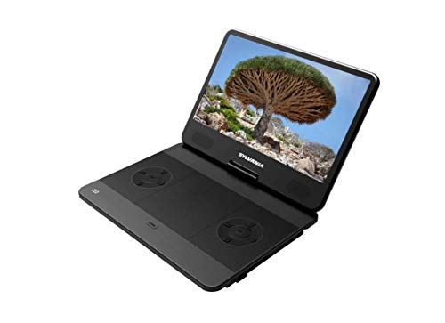 PROSCAN 13.3-Inch Portable Blu-Ray DVD Player with USB & SD Card Slot - HD Media Player for Movies, Music, CDs - Perfect for Travel, Home Entertainment, and Car Use