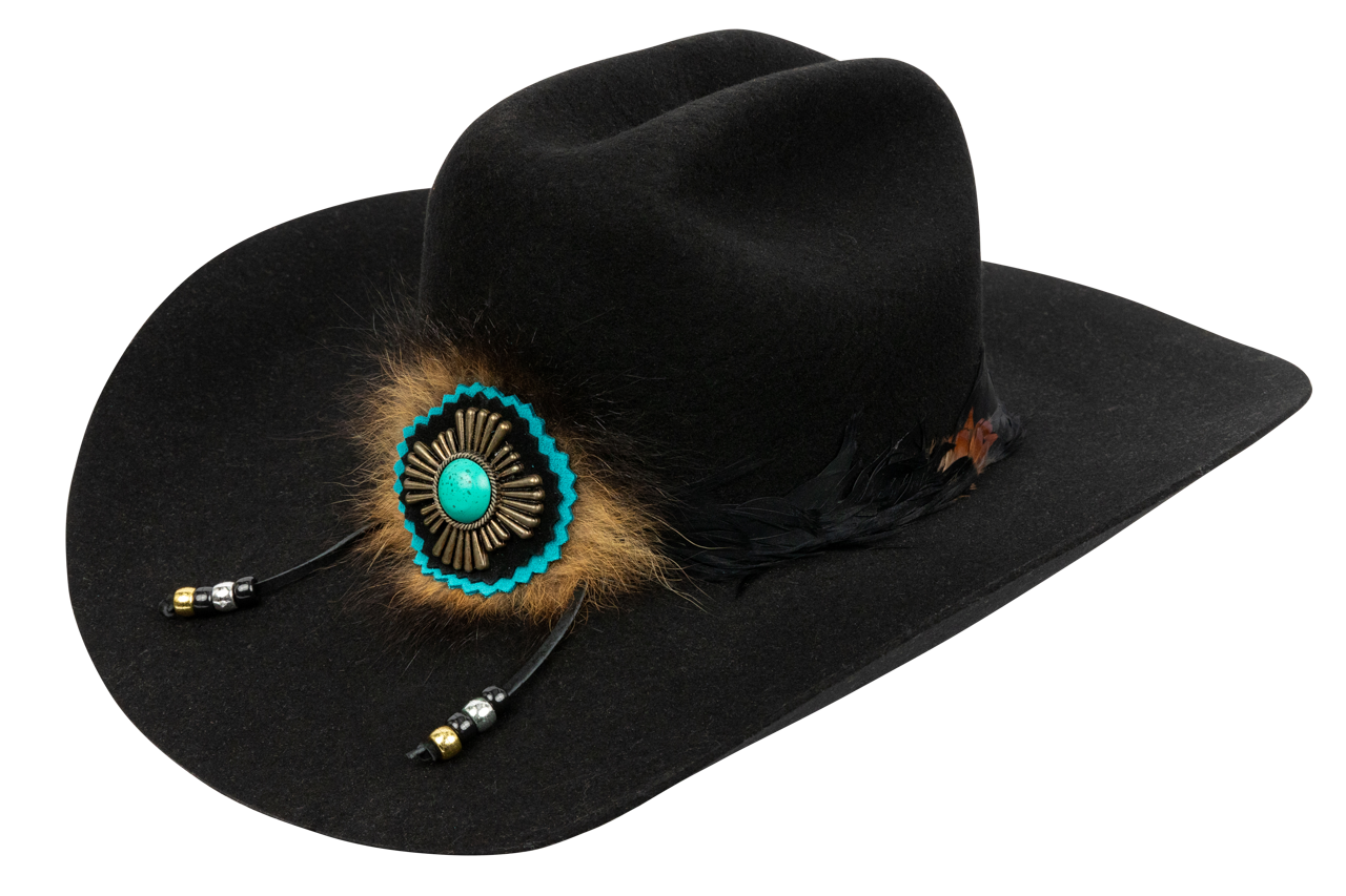 Charlie 1 Horse x Lainey Wilson Black Cowboy Hat for Women - Western Style Rodeo Fashion Accessory for Country Music Concerts & Outdoor Events