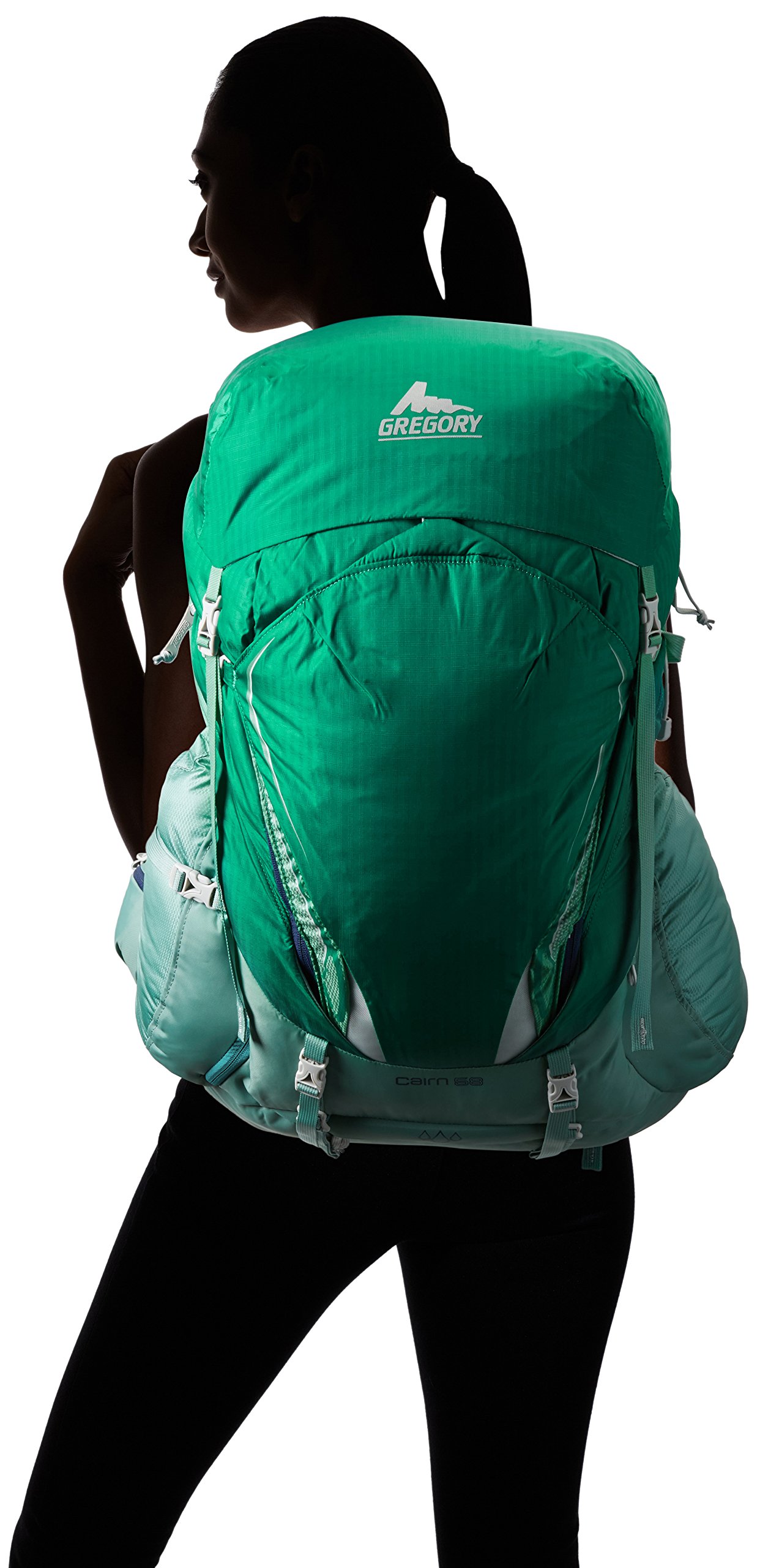 Gregory Mountain Products Cairn 58 Backpack - Lightweight Hiking Backpack for Men & Women - 58L Outdoor Camping & Travel Backpack - Perfect for Trekking, Backpacking & Adventure Trips