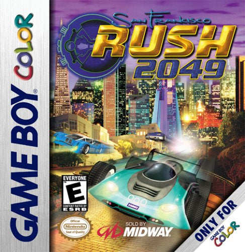 Used Rush 2049 Game Boy Color Video Game - Retro Racing Action for GBC - Perfect for Collectors & Nostalgic Gamers