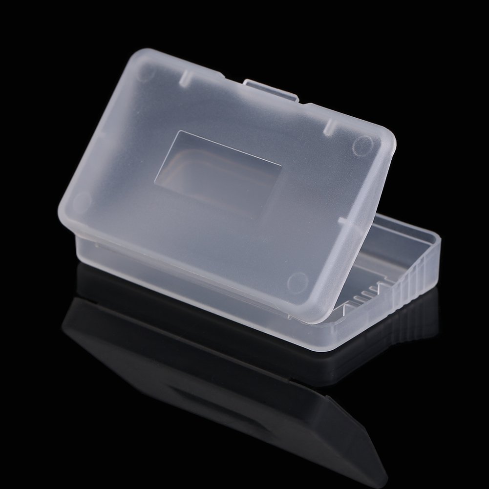 Yosoo Health Gear Clear Plastic Game Card Case - Dustproof GBA Cartridge Storage Box for Game Boy Advance, Perfect for Travel and Home Gaming Organization