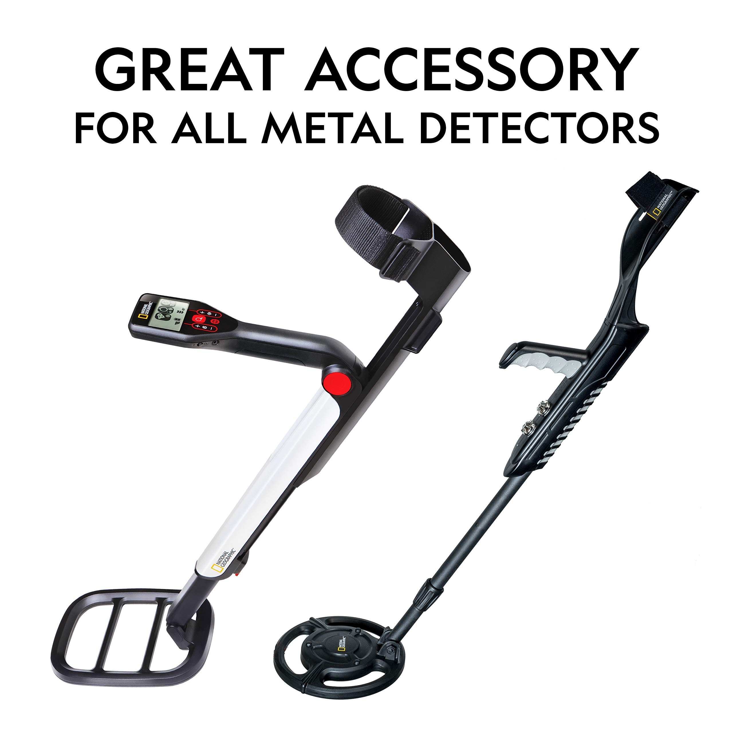 NATIONAL GEOGRAPHIC Metal Detector Accessories Kit - Sand Scoop, Shovel & Sifter for Beach Treasure Hunting, Gold Prospecting & Outdoor Adventures