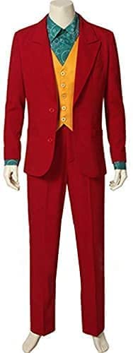 Joker 2019 Movie Cosplay Costume - Premium Halloween Party Outfit & Anime Convention Cosplay Disguise for Adults