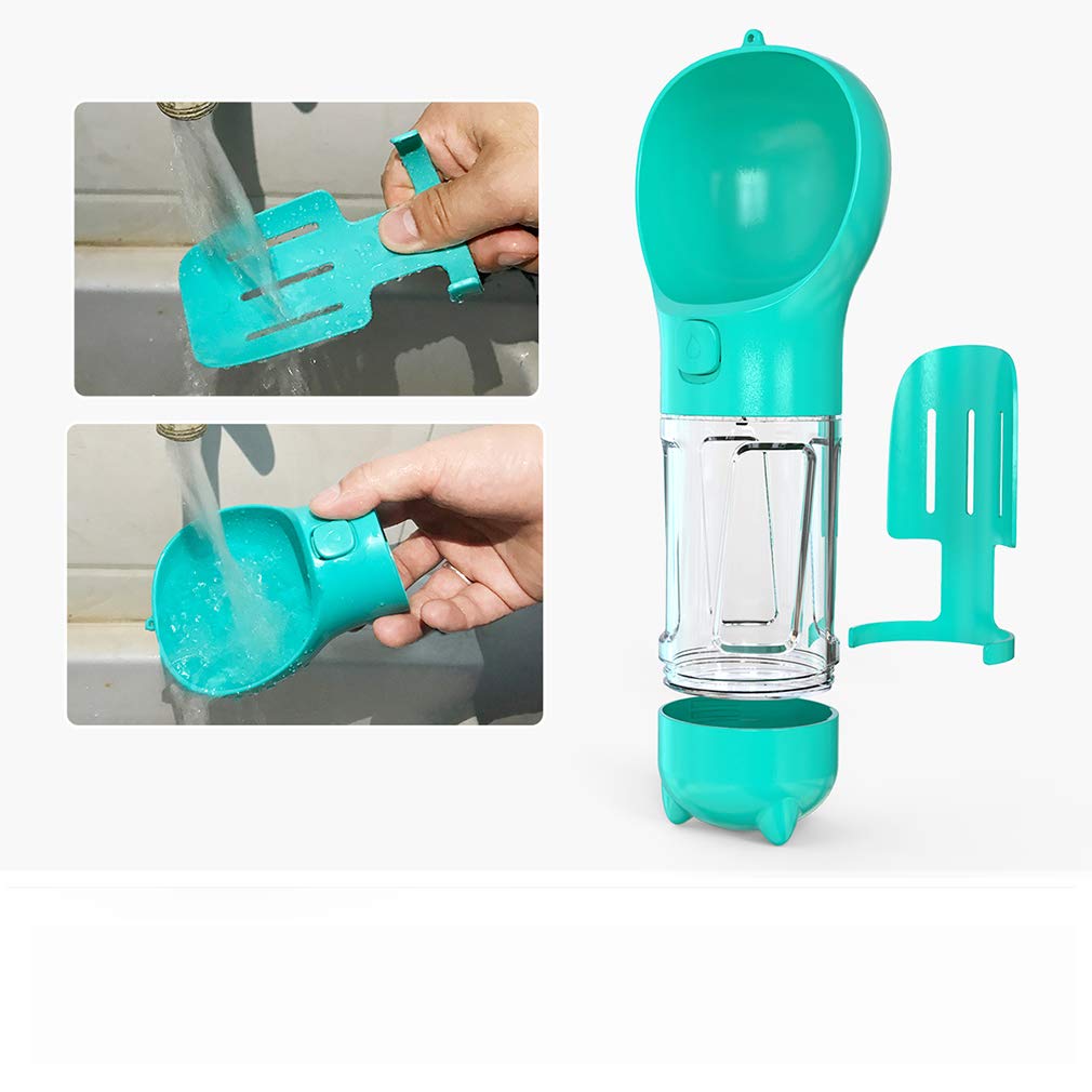 Portable Dog Water Bottle with Drinking Feeder - Leakproof Pet Water Dispenser for Outdoor Walking, Hiking & Travel - Perfect for Dogs on the Go, Park Visits & Road Trips