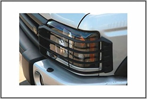 STC53193 Discovery 2 2003-2004 Front Light Guards - Durable Headlight Protection for Land Rover | Perfect for Off-Roading & Adventure Driving
