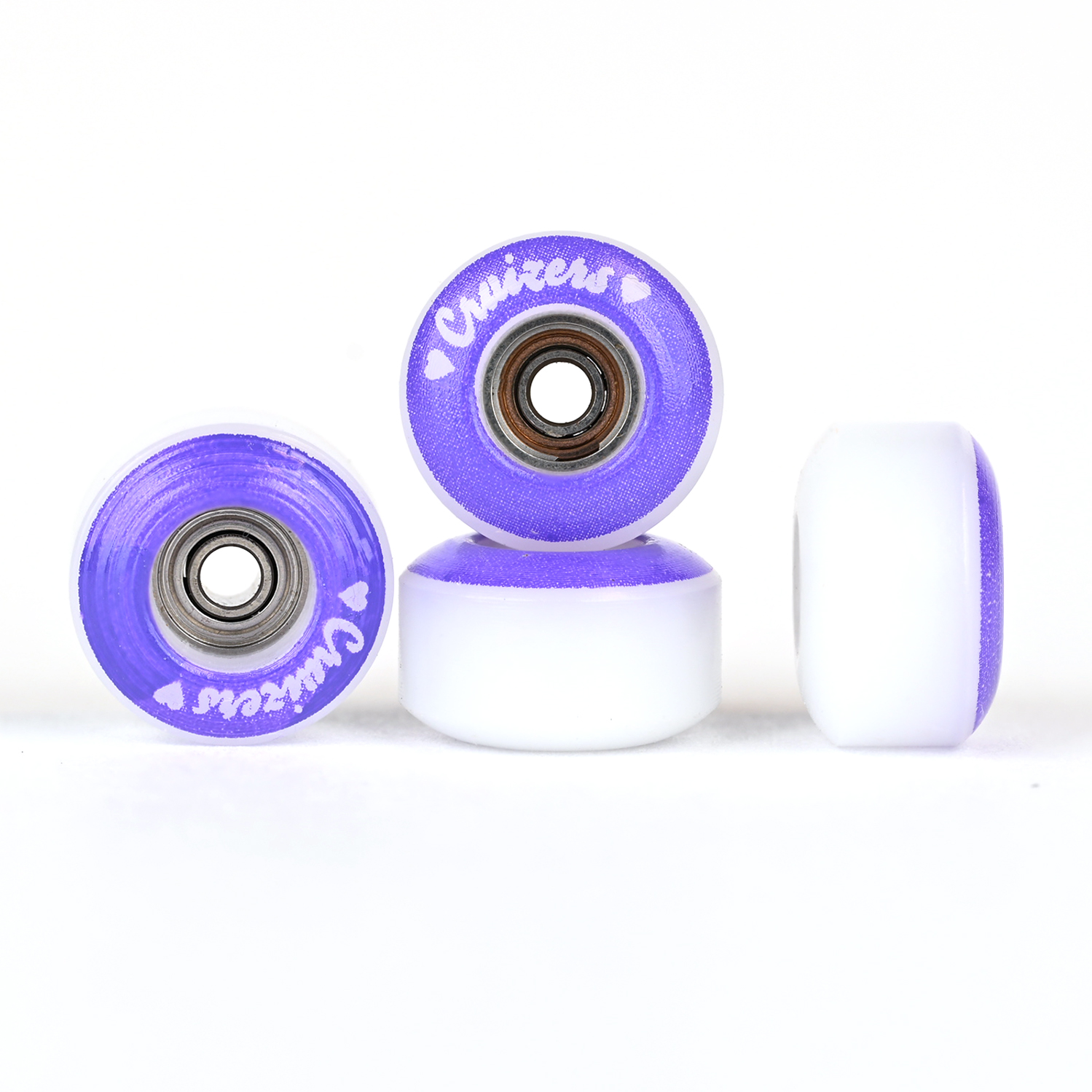 Blackriver Cruizer Fingerboard Wheels - High Performance Skateboard Wheels for Fingerboarding - Perfect for Tricks, Stunts & Mini Skateboarding at Home or Office