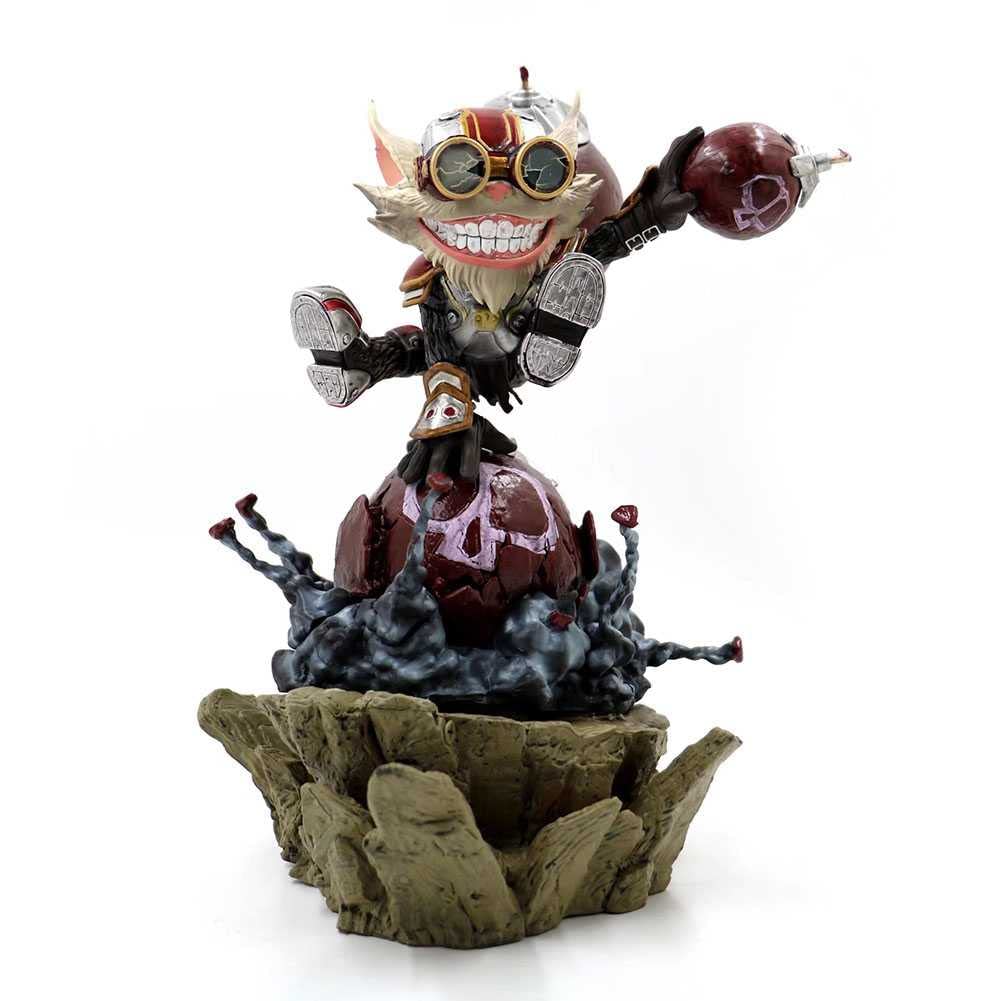 Olaffi League of Legends Ziggs Anime Figure - Collectible Statue for LOL Fans, Perfect Gift for Gamers & Model Collectors | Great for Display, Gaming Room Decor, and Birthday Presents