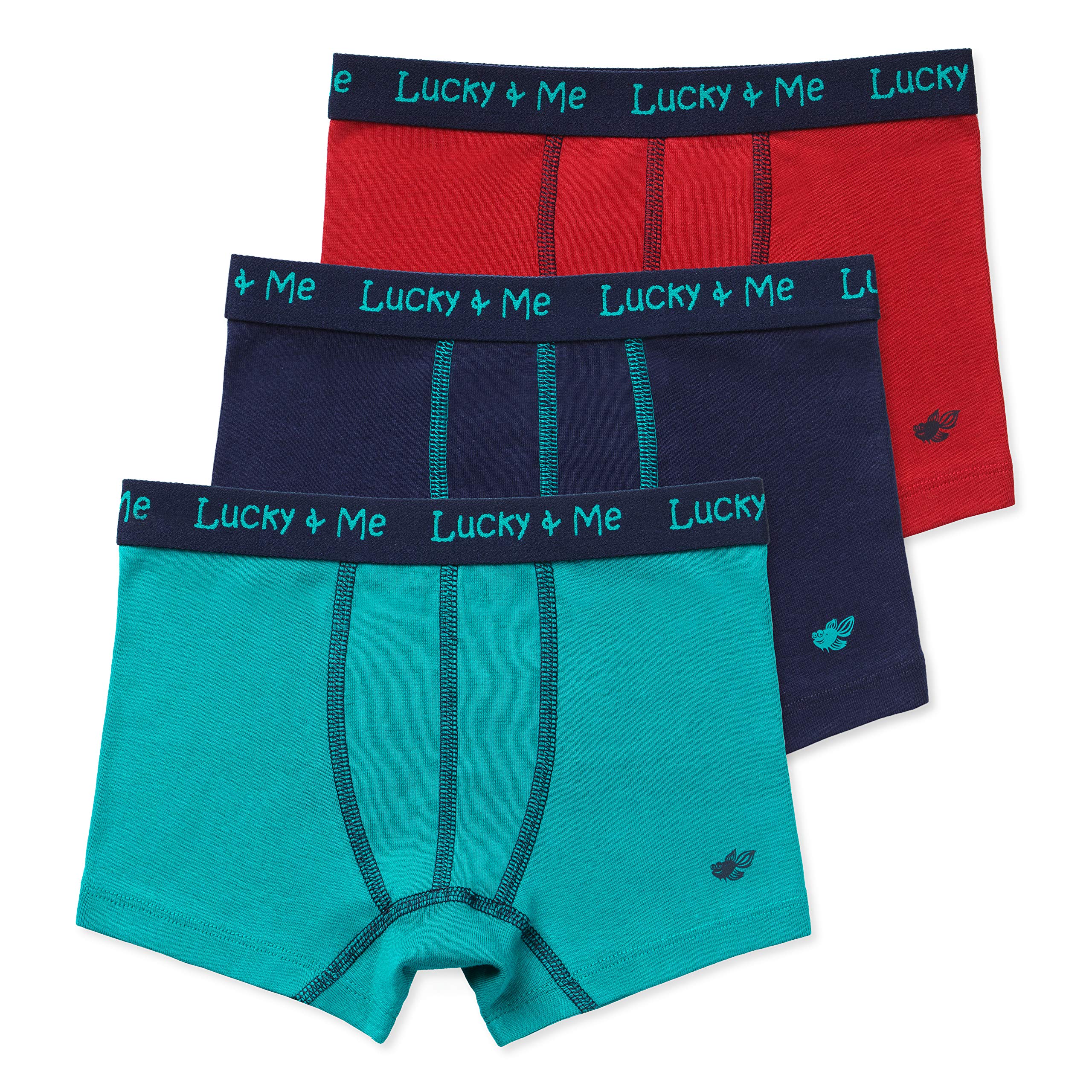 Organic Cotton Boys Boxer Briefs - Tagless 3 Pack for Comfort & Play