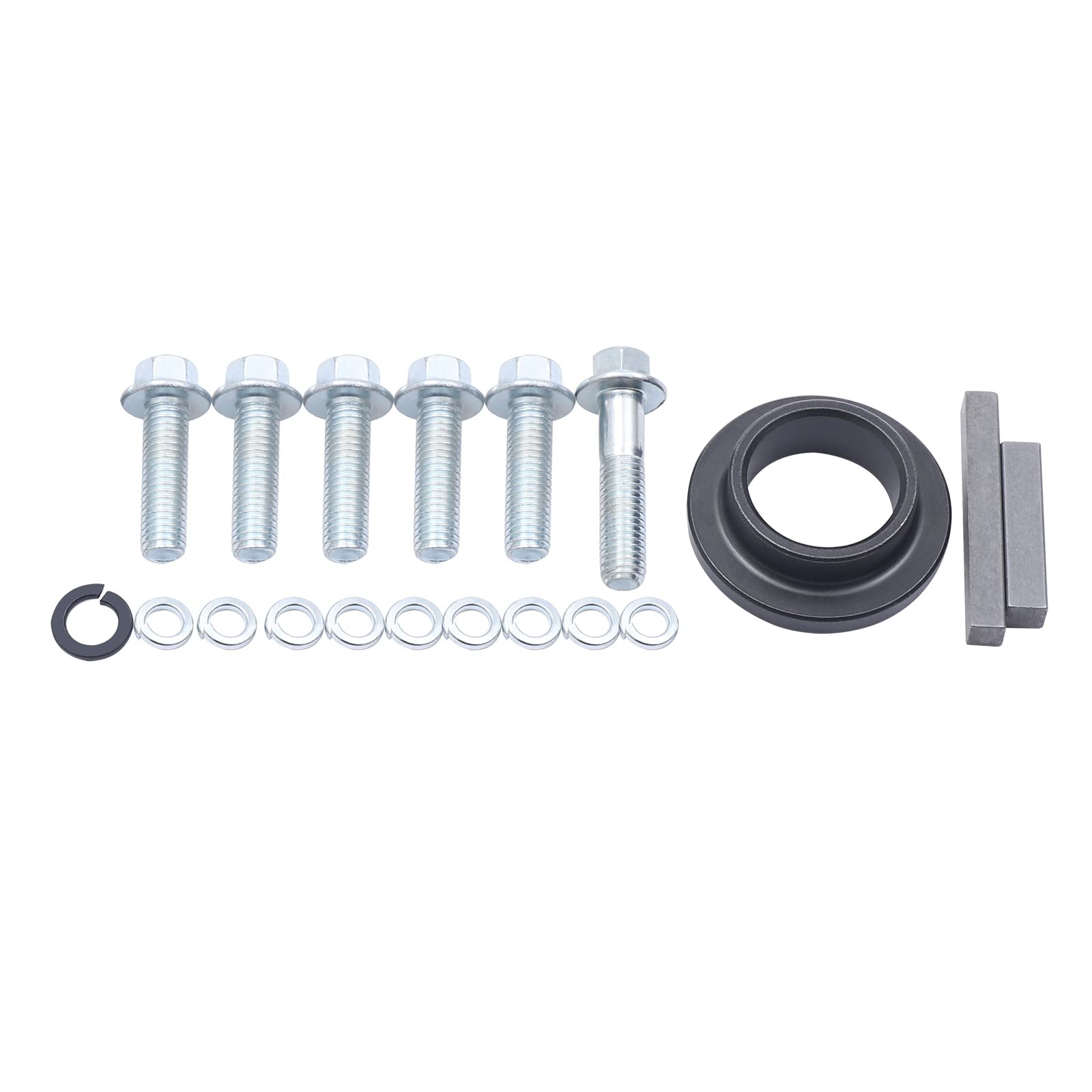 Gear Reduction Box with Internal Clutch for Honda GX270 13HP Engine - 1/2 Speed Reduction, Silver - Perfect for Power Equipment, Agricultural Machinery & Industrial Applications