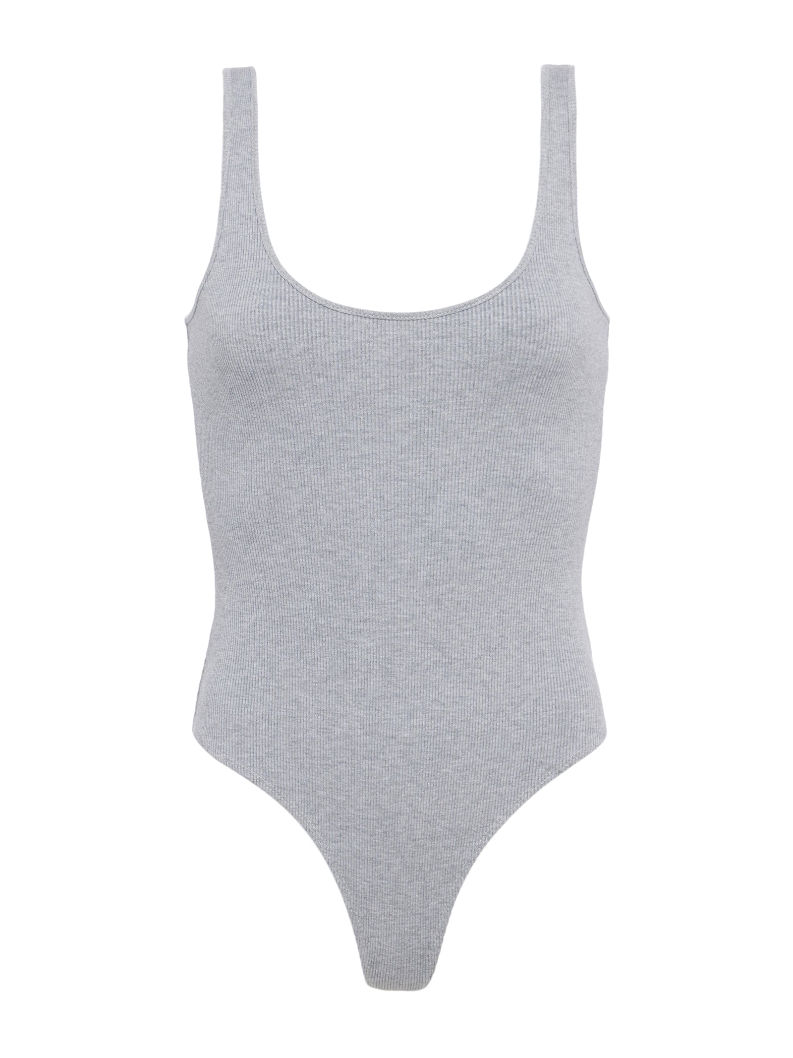 L'Agence Nica Scoop Neck Bodysuit for Women - Stretchy Seamless Bodysuit Top for Layering, Tucking & Everyday Wear | Perfect Under Blazers, Skirts & Jeans