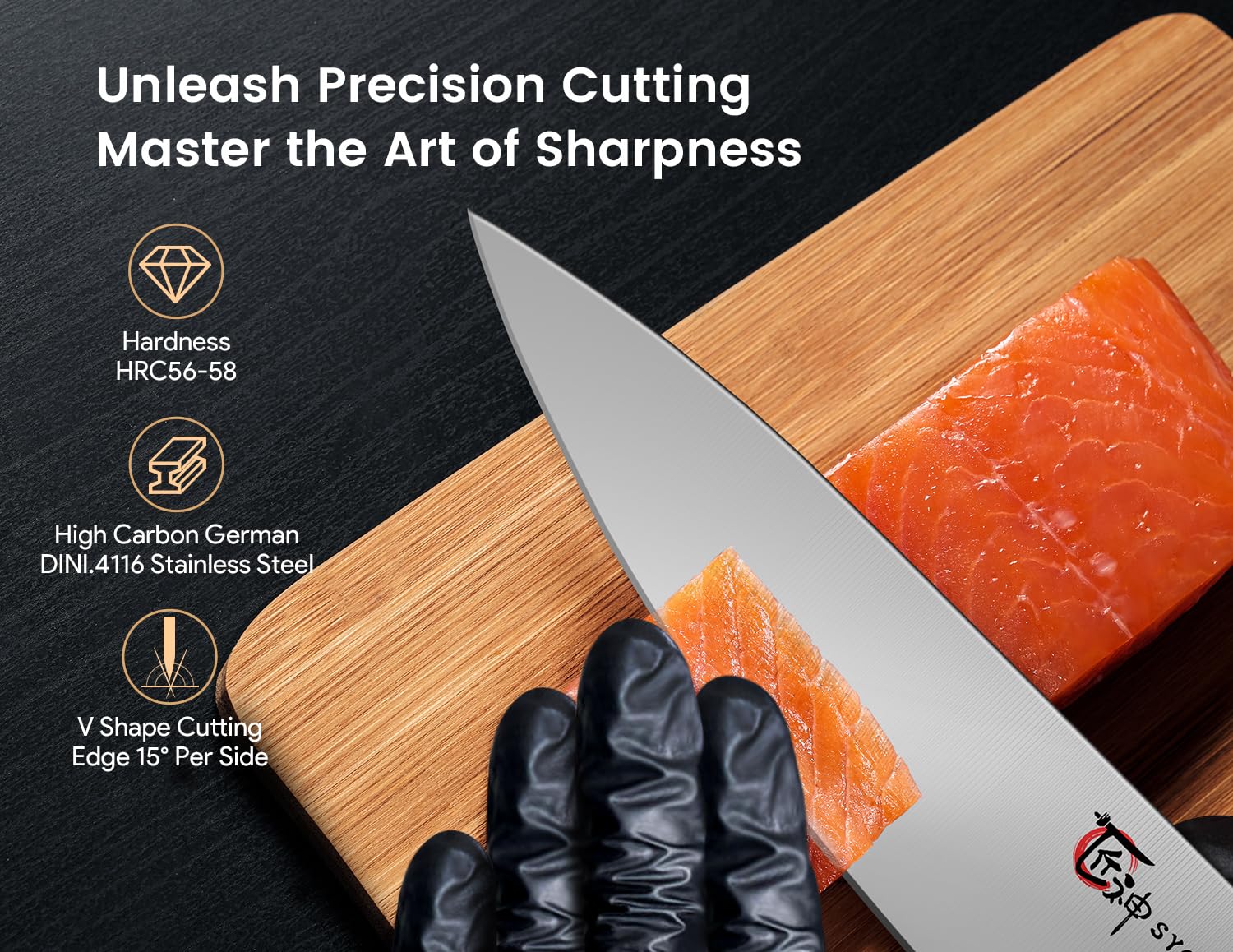 Premium Japanese Style Kitchen Knife Set - 14 PCS High Carbon Stainless Steel Sharp Knives with Magnetic Block Holder, Ergonomic Handle & Sharpener - Perfect for Home Chefs, Cooking Enthusiasts & Professional Kitchens