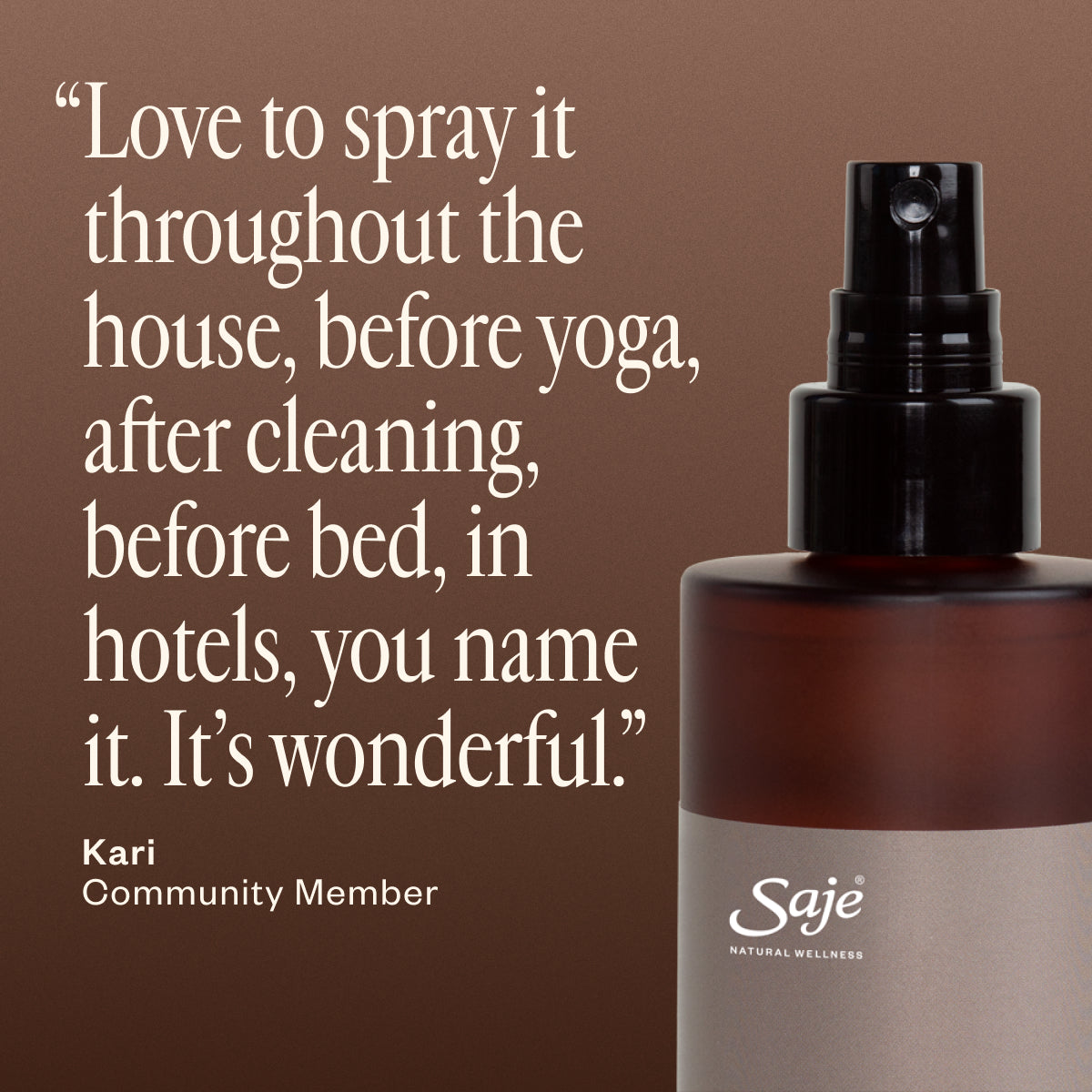 Organic Yoga Mat Cleaning Spray - Natural & Non-Toxic Mat Cleaner for Yoga, Pilates & Gym Equipment - Perfect for Home Studio, Fitness Classes & Travel Use
