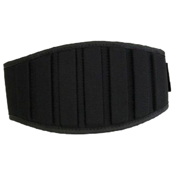 BioTechUSA Weightlifting Belt with Velcro Closure - Adjustable Gym Belt for Powerlifting & CrossFit - Large Black - Perfect for Strength Training & Bodybuilding Workouts