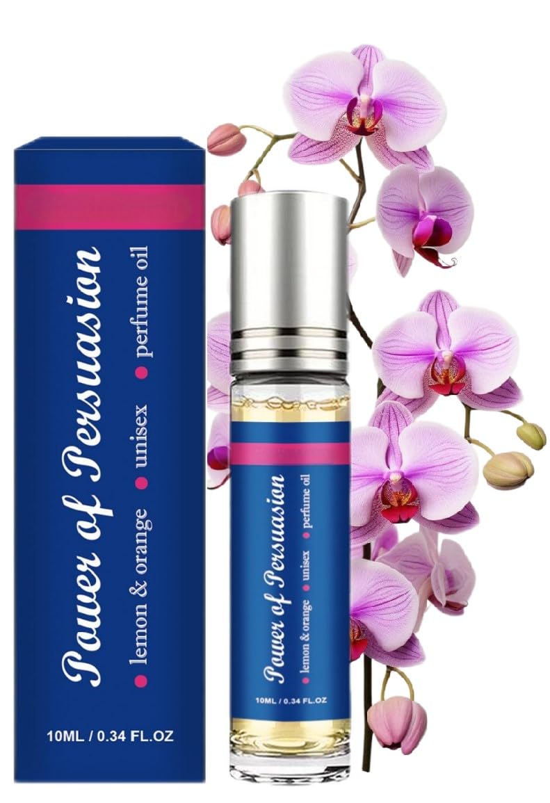 Best Pheromone Perfume for Attraction - 0.34oz Roll-On for Men & Women - Long-Lasting Scent - Travel Size - Perfect for Dates, Clubs & Romantic Encounters