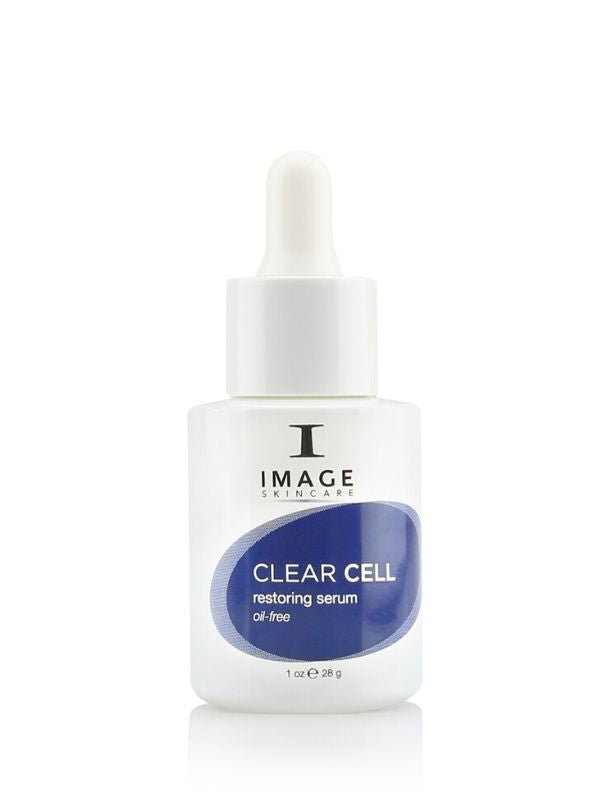 Image Skincare Clear Cell Restoring Serum - Acne Treatment & Skin Clarifying Facial Serum for Clear Complexion | Perfect for Daily Skincare Routine & Blemish-Prone Skin