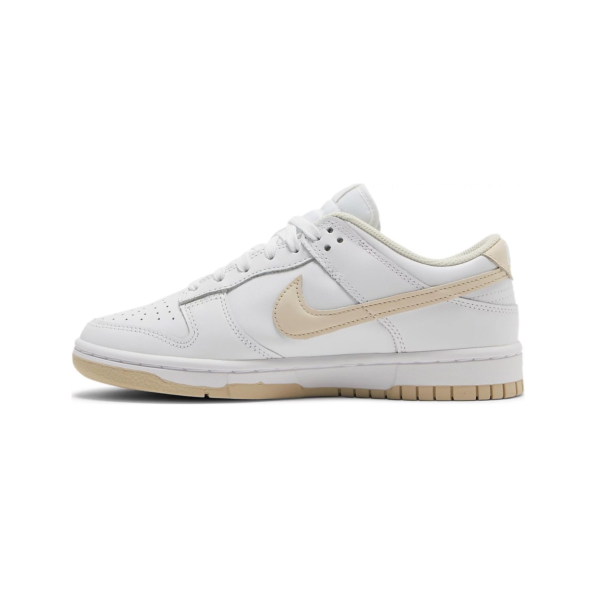 Nike Dunk Low 'White Pearl' Women's Sneakers - Classic White & Pearl Colorway for Casual Wear, Street Style & Everyday Comfort