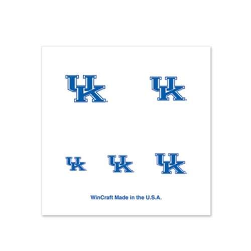 Kentucky Wildcats Fingernail Tattoos - 4 Pack Temporary Nail Stickers for Game Day, Sports Events & Fan Parties - NCAA Basketball Team Spirit Decals