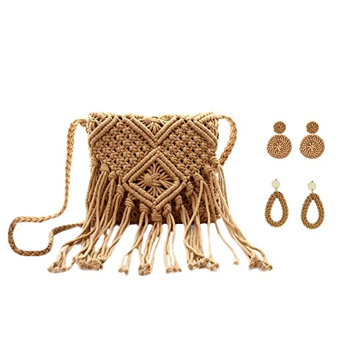 Brown + Earings