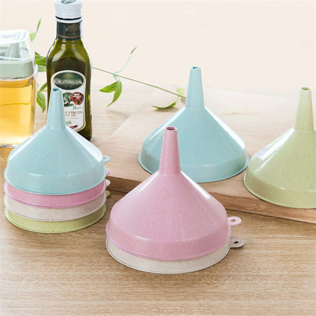 Premium Silicone Kitchen Funnel for Canning, Cooking & Oil Transfer - Durable Liquid Funnel for Jam Making, Auto Oil Changes & Food Prep - Essential Baking, Home Brewing & DIY Tool