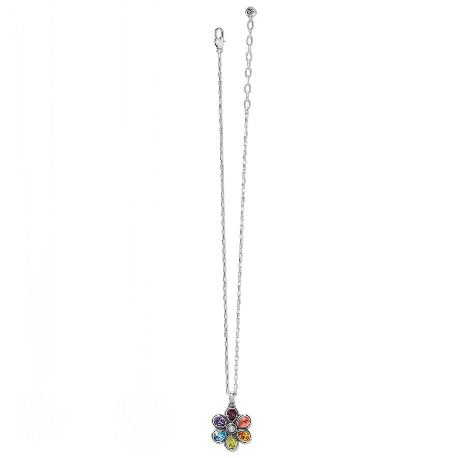 Bellissima Fiore Reversible Pendant Necklace for Women - 18K Gold Plated Floral Jewelry Gift for Her - Perfect for Date Night, Anniversary & Special Occasions