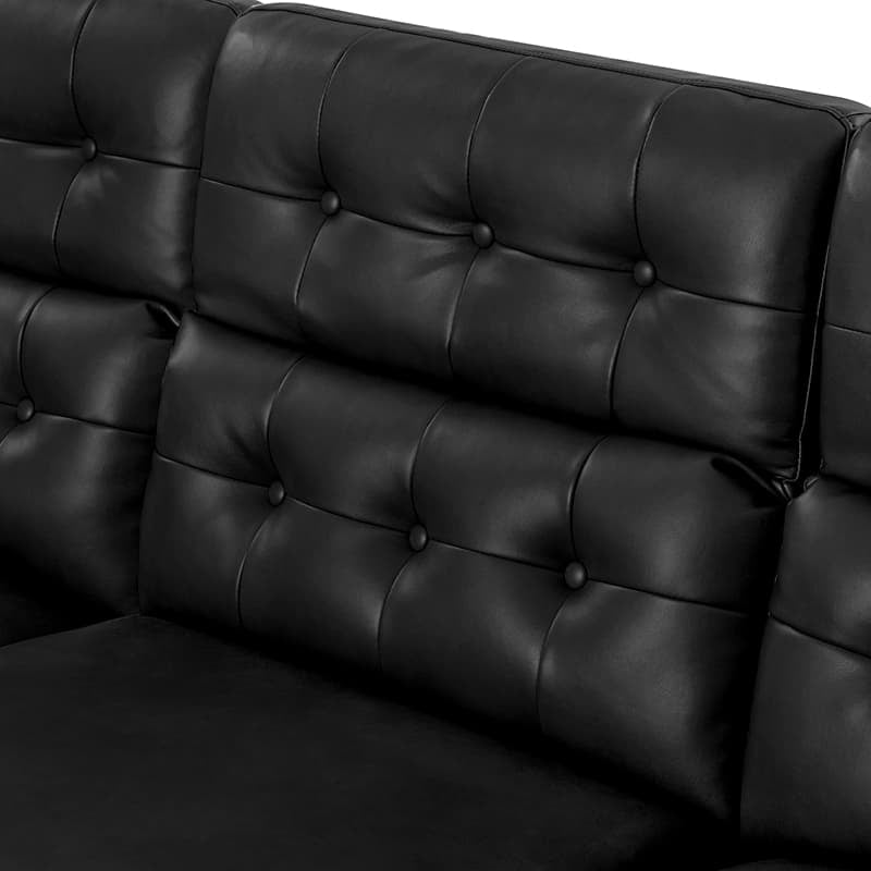 Viktor Mid Century Modern Oversized Power Reclining Sectional Sofa with Adjustable Headrests - Comfortable L-Shaped Couch for Living Room, Home Theater & Family Gatherings