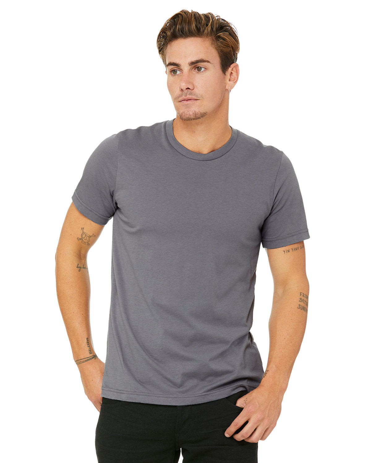 Bella + Canvas 3001C Unisex Jersey Short Sleeve T-Shirt - Soft Cotton Tee for Men & Women - Perfect for Casual Wear, Screen Printing, and Everyday Outfits