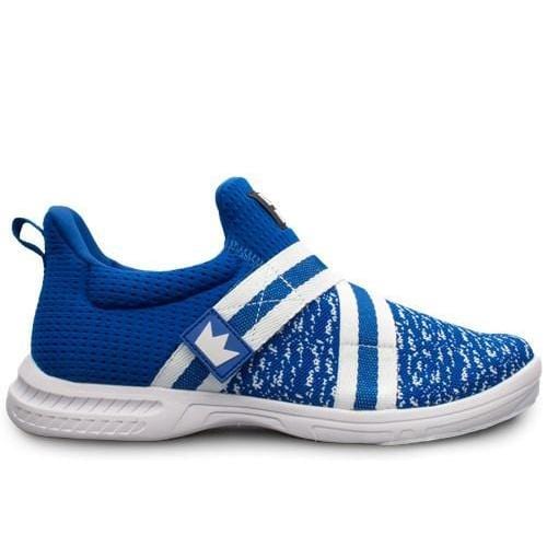Brunswick Men's Slingshot Royal White Bowling Shoes - Lightweight & Comfortable for Professional & Casual Bowling - Perfect for League Play & Practice Sessions