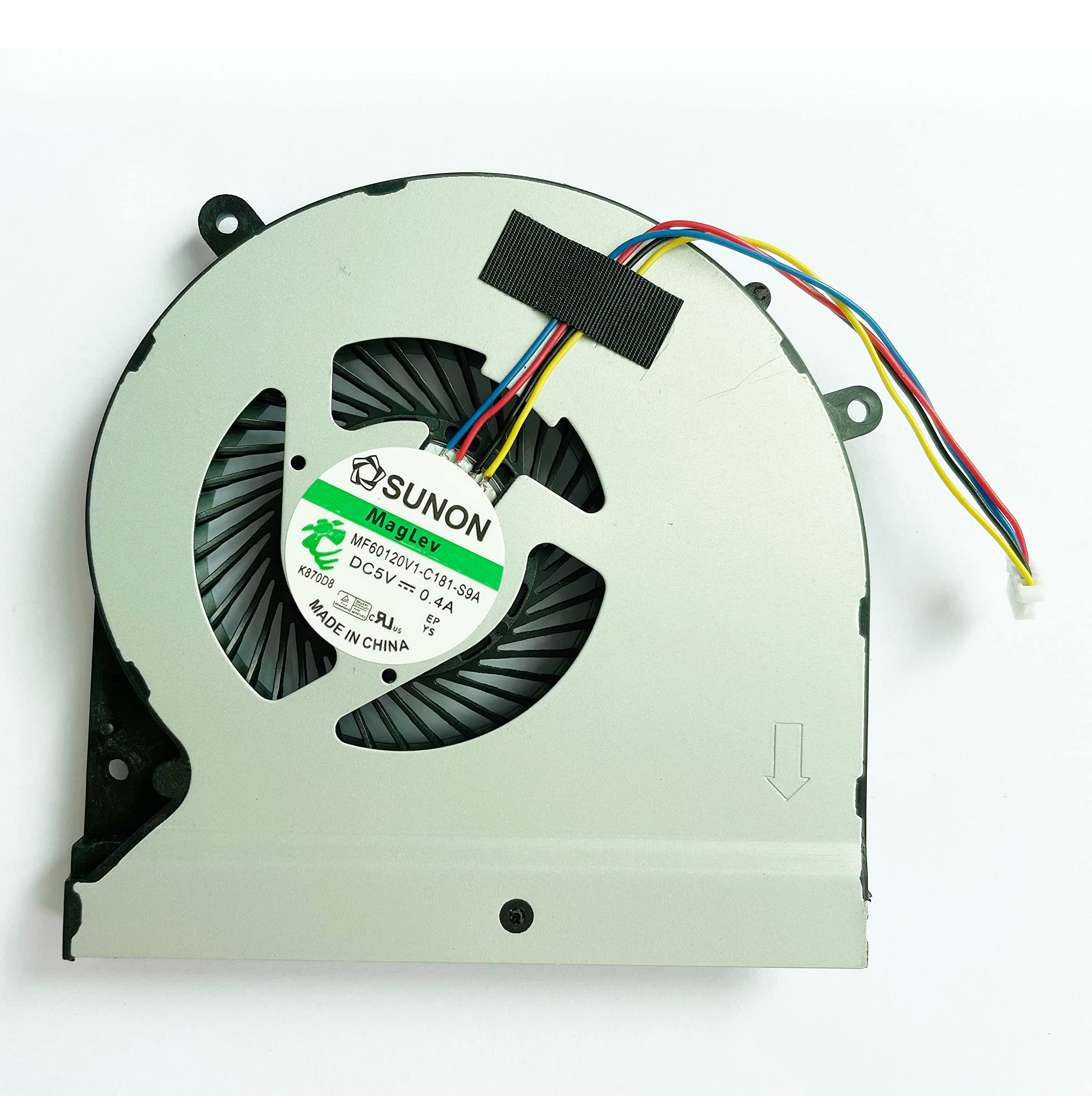 ASUS ROG Strix GL502VM GL502VY ZX60V FX60VM S5VM GL502VSK Replacement Cooling Fan - CPU & GPU Slim Cooling System for Gaming Laptops | Perfect for Gaming, Streaming & Heavy Computing Tasks