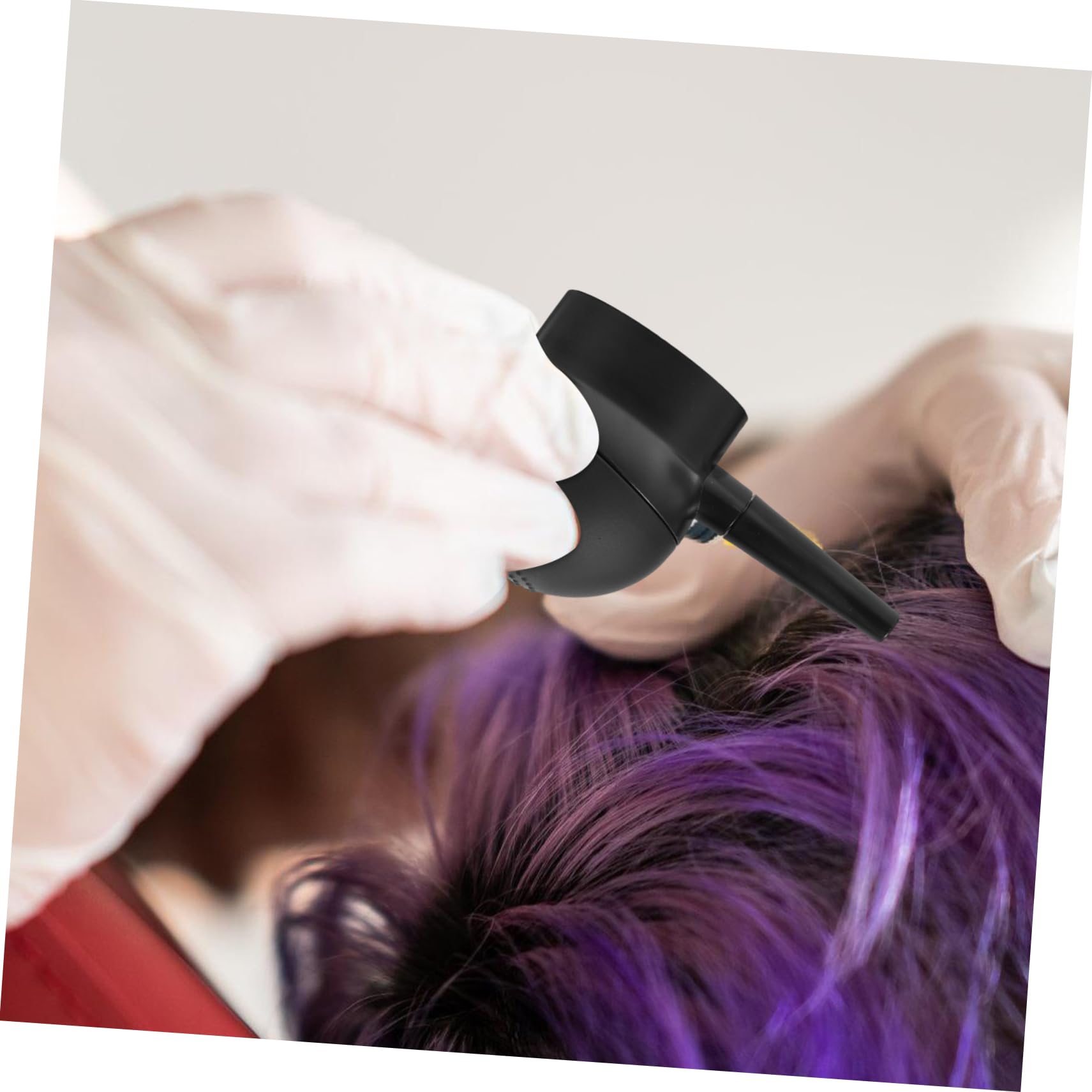 BIUDECO Hair Styling Spray Bottle with Nozzle - Black Hair Building Fibers Applicator for Thinning Hair & Volume Boost - Perfect for Salon, Home Use & Travel