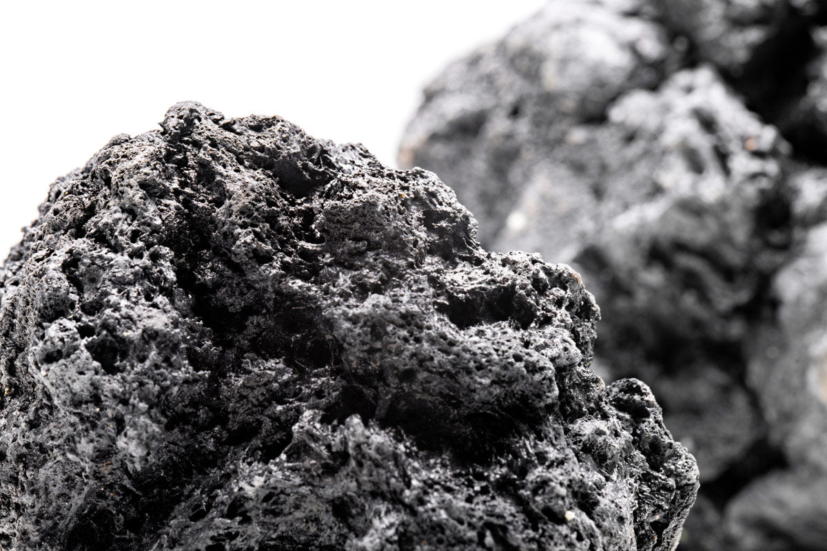 Premium Black Lava Rocks for Landscaping - Natural Volcanic Stones for Garden Decor, Aquariums & Fire Pits - Heat Resistant, Porous & Lightweight (10 lbs)