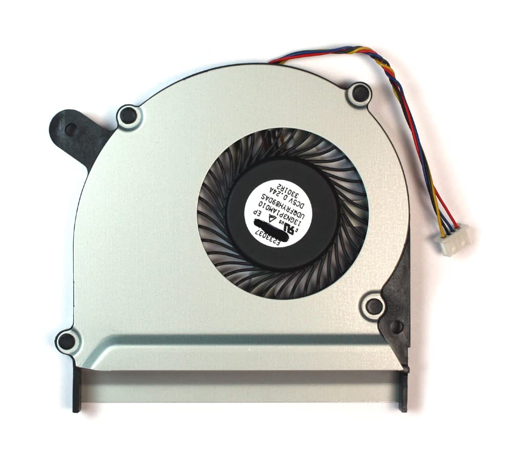 Replacement Laptop Cooling Fan for Asus VivoBook S400C - Quiet High Performance Computer Fan for Overheating Prevention - Perfect for Gaming, Work & Study