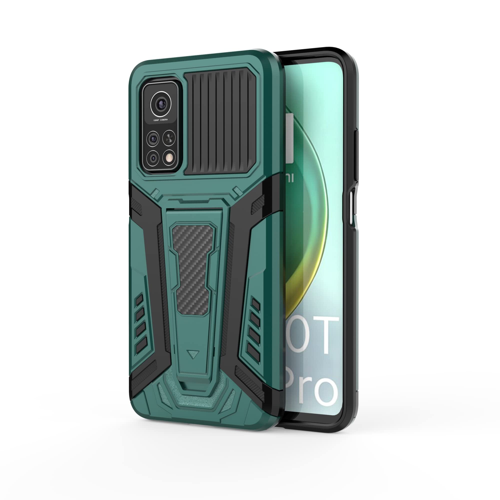 Shockproof Phone Case for Xiaomi Mi 10T Pro - Durable Protective Cover with Stand | Perfect for Outdoor Activities, Travel & Daily Use