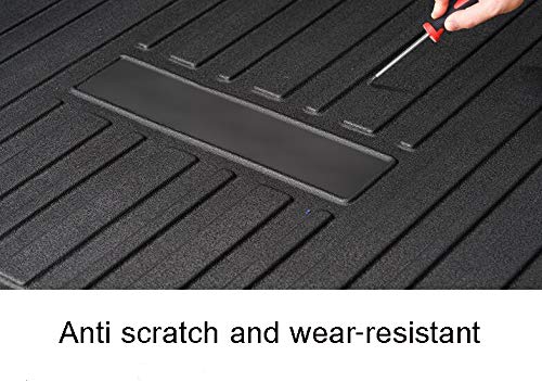 Premium Black Rubber Cargo Liner Mat for Renault Koleos 2017-2020 - Heavy Duty Trunk Floor Protector, Non-Slip Car Mat with Raised Edges - Perfect for Road Trips, Grocery Hauling & Outdoor Adventures