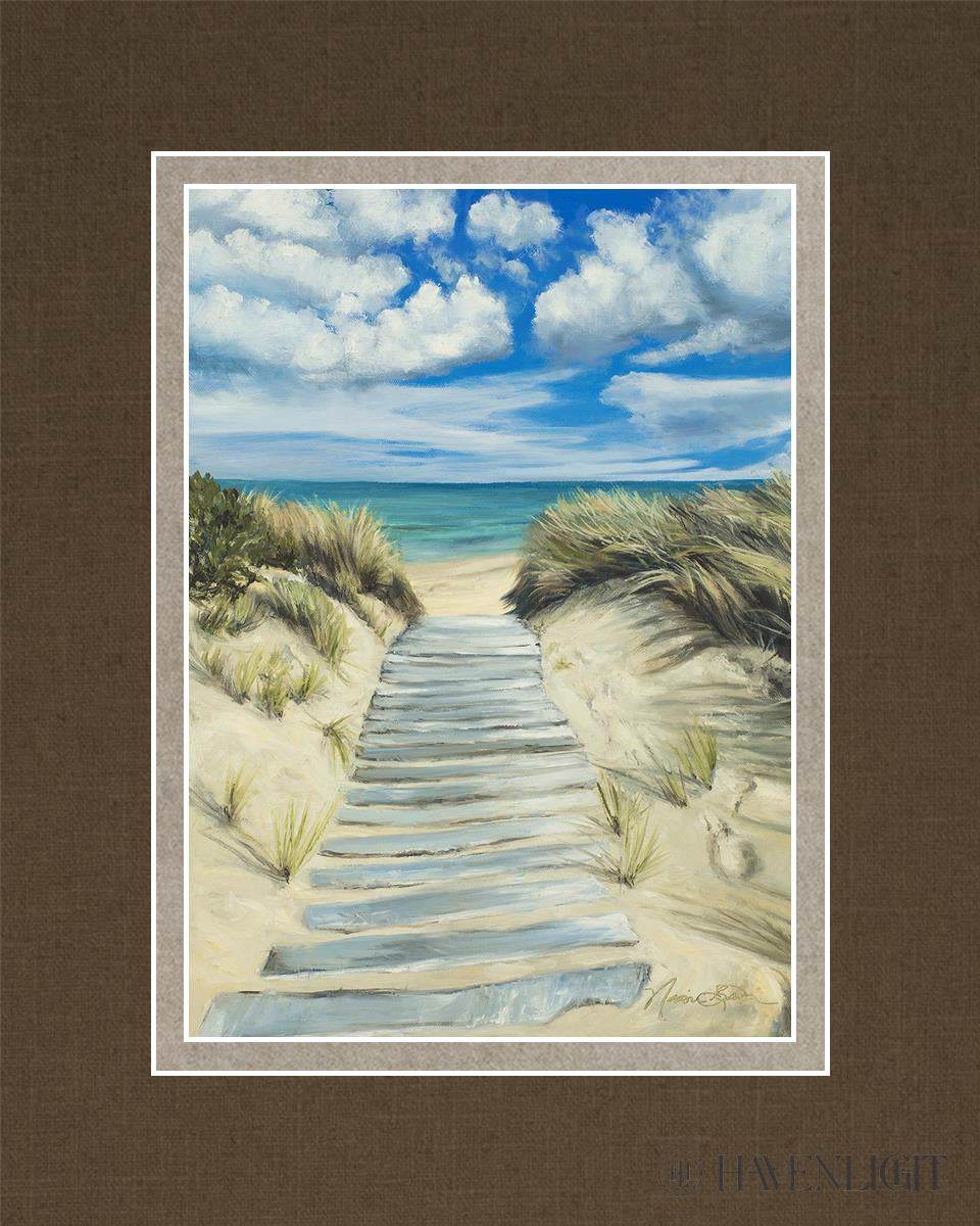 Seaside Decor - Handcrafted Broken Path Mosaic Art Piece for Home & Garden Wall Decor | Perfect for Beach House, Coastal Living Room, or Outdoor Patio
