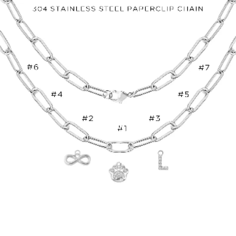 Elegant Charm Necklace with Assorted Charms - Perfect for Gifts, Parties & Everyday Wear | $40.00