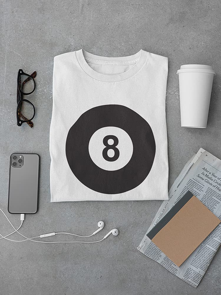 Men's 8 Ball Pool Billiard Game Graphic T-Shirt - Casual Gaming & Sports Bar Wear