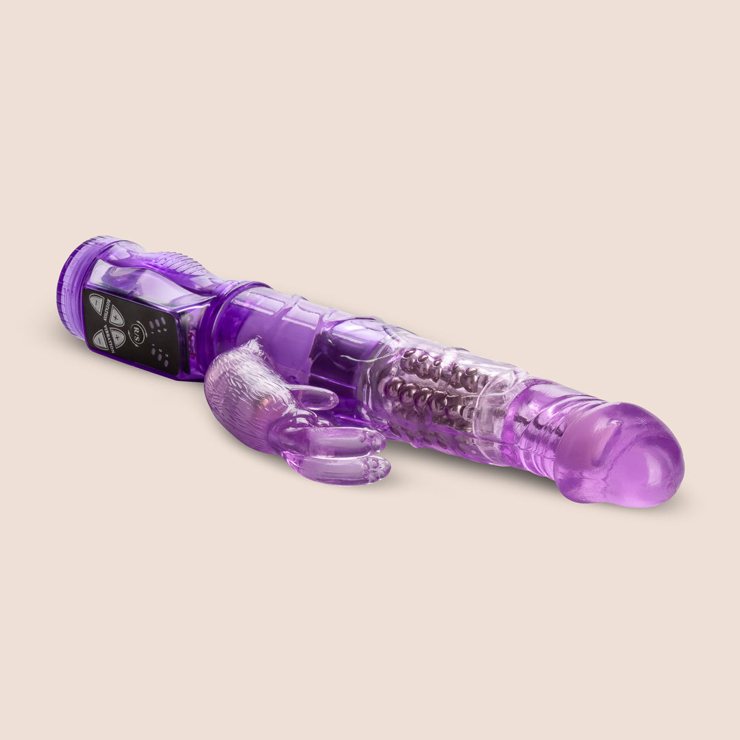Jack Rabbit® Petite - Waterproof Rechargeable Personal Massager with Rotation, Vibration & Flickering Modes - Perfect for Stress Relief & Muscle Relaxation at Home or Travel