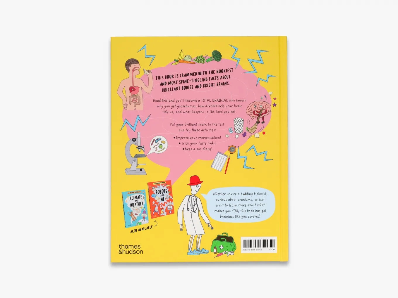 The Brainiac’s Book of the Body and Brain - Fun Science & Human Anatomy Guide for Kids | Perfect for Homeschooling, Classroom Learning & STEM Education