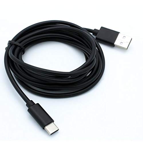 6ft USB Charger Cable for Motorola Moto Z Force Droid - Fast Turbo Charging & Data Sync Cord (Black) - Perfect for Home, Office & Travel Charging Needs