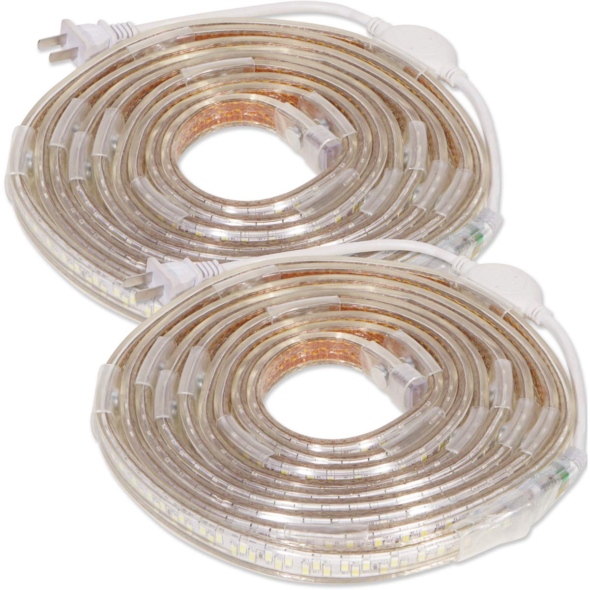Super Bright 4 Post Lift LED Strip Lights with Strong Neodymium Magnets - 13 Foot White LED Lighting for Car Lifts, Garage Workbenches & Automotive Repair Shops