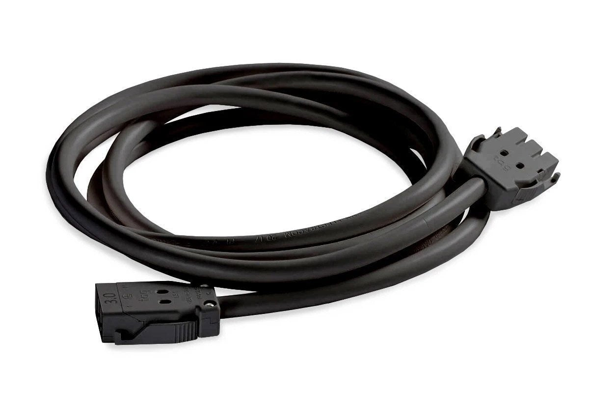 CMS Zeus Rail Black Above Desk Power Strip with 2 Outlets - Perfect for Home Office, Gaming Setup, and Workspace Organization