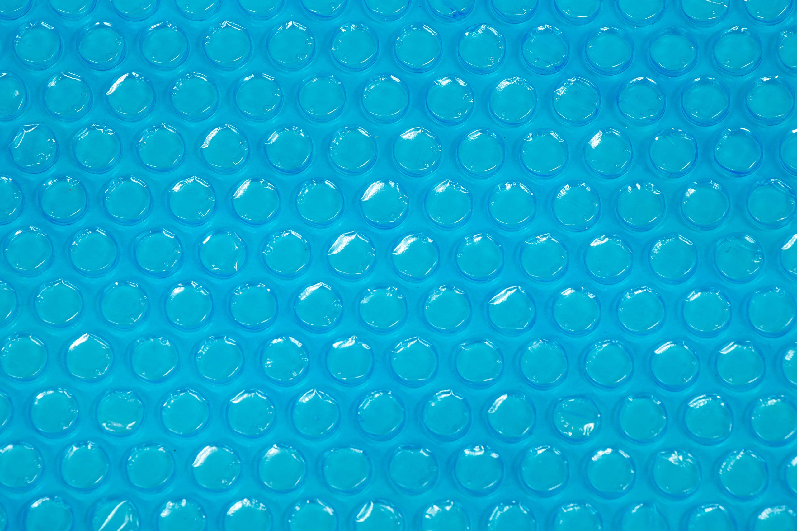 Doheny's Clear-Tek Micro-Bubble Solar Pool Cover for Above Ground Pools - 33' Round, 1600 Standard Series Blue | Increases Solar Energy Absorption by 25% | Keeps Pool Warm, Reduces Evaporation & Saves Energy | Perfect for Summer Swimming & Extending Pool Season