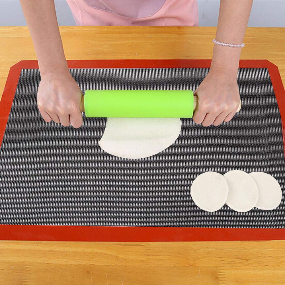 Non-Stick Silicone Baking Mesh Mat - Reusable Steaming & Baking Sheet for Bread, Eclairs, Pastries - Perfect for European Baking & Cooking at Home