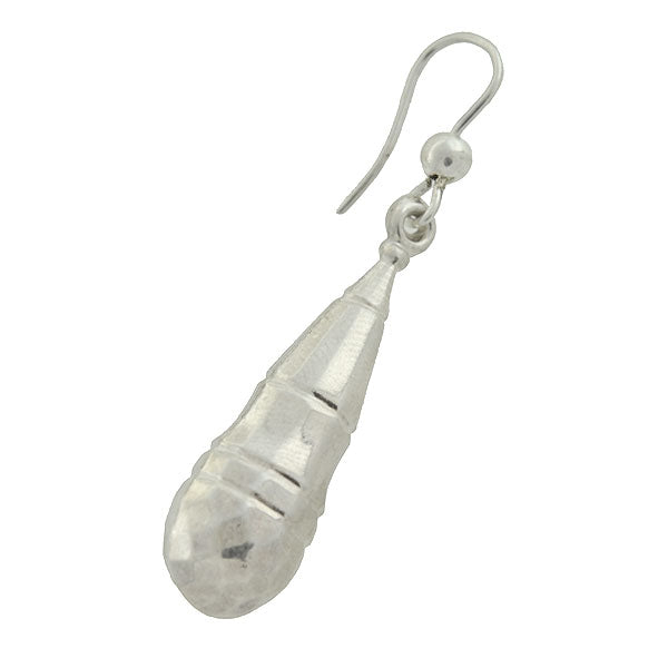 Victorian Style Sterling Silver Teardrop Drop Earrings for Women - Elegant Dangle Jewelry for Parties, Weddings & Special Occasions