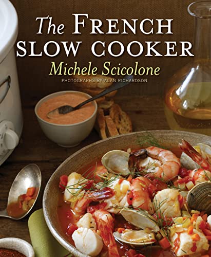 Premium French Slow Cooker - 6 Quart Stainless Steel Pot with Glass Lid - Perfect for Soups, Stews, and Family Dinners