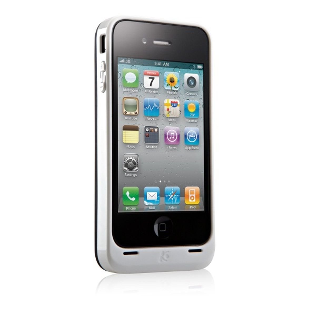 Kensington White Band Case for iPhone 4/4S - Durable Protective Cover with Stylish Design | Perfect for Everyday Use, Travel & Outdoor Activities