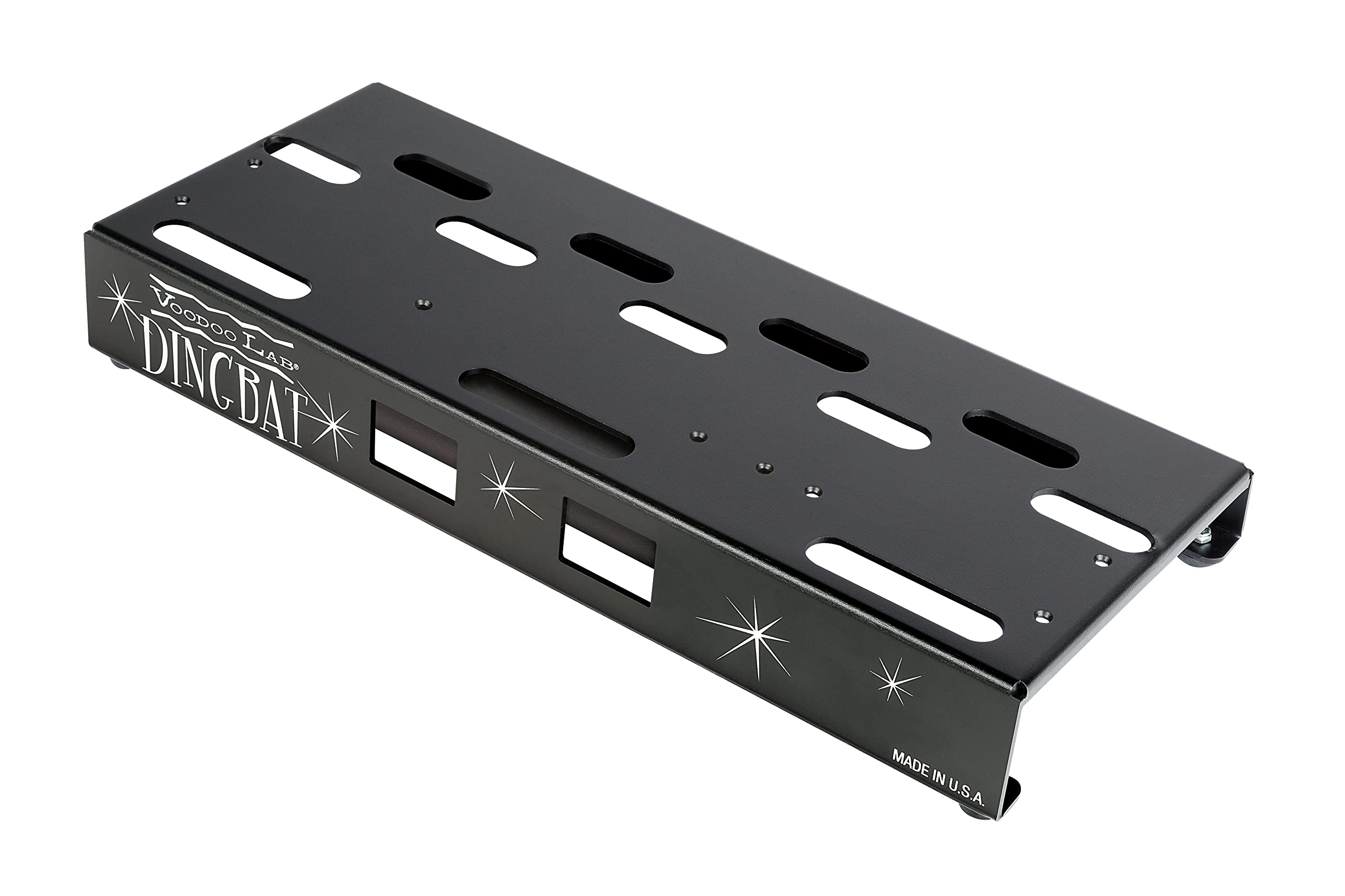 Voodoo Lab Dingbat Small Pedalboard with PPX8 Power Supply - Compact Guitar Effects Pedal Board for Musicians | Perfect for Live Performances & Studio Recording