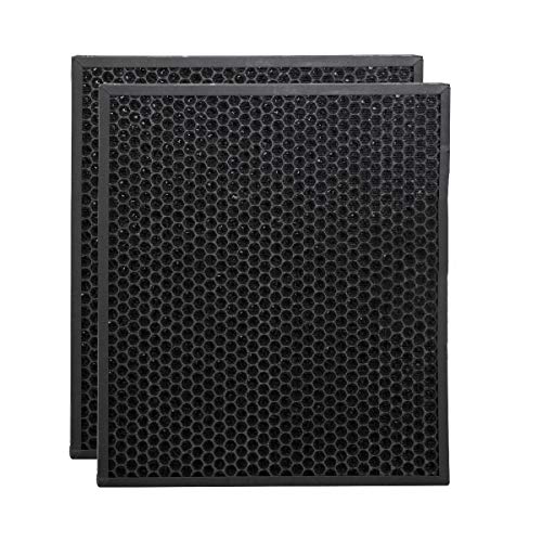 Filter-Monster 2-Pack Carbon Replacement Filters Compatible with Bissell 2520 for Air400 Air Purifiers – Improves Indoor Air Quality for Home, Office & Bedroom