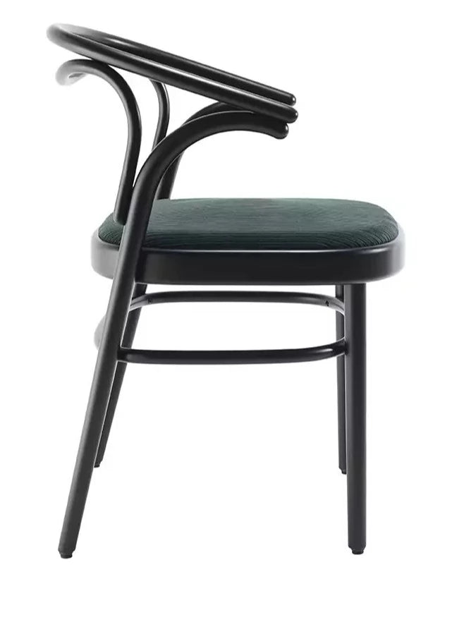 Beaulieu Bentwood Armchair by GTV - Modern Wooden Dining Chair for Kitchen, Restaurant & Office - Ergonomic Design for Comfortable Seating